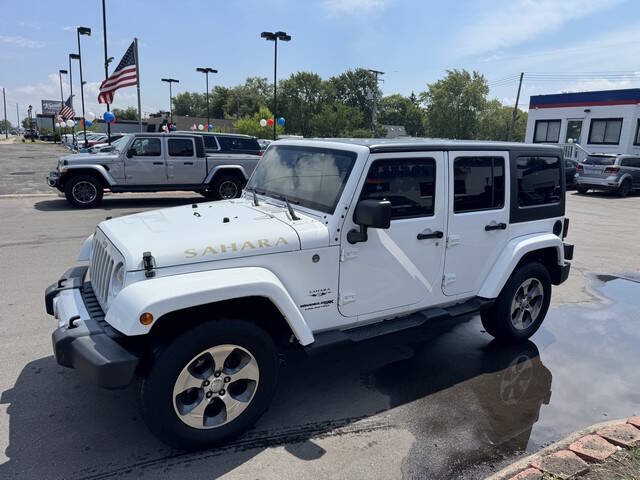 2018 Jeep Wrangler JK Unlimited Sahara Image 1 of 19