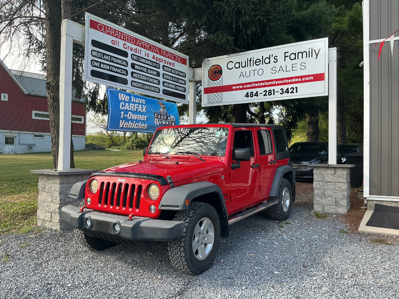 2018 Jeep Wrangler JK Unlimited Sport S Image 1 of 27
