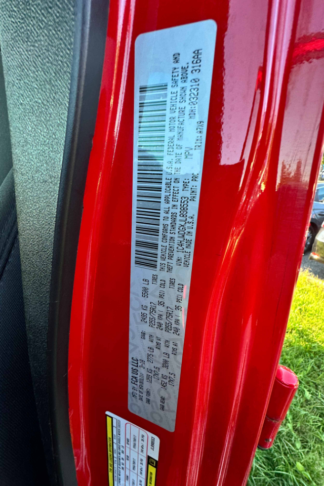 2018 Jeep Wrangler JK Unlimited Sport S Image 19 of 20