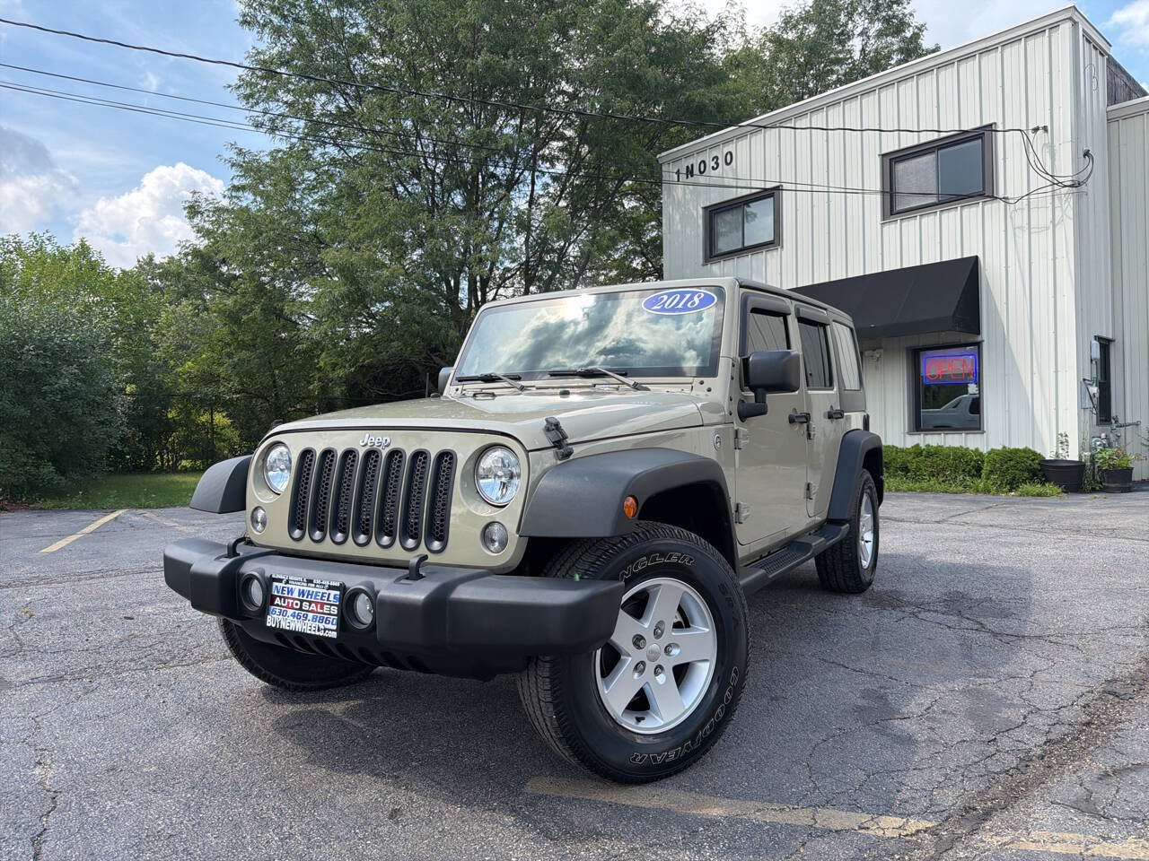 2018 Jeep Wrangler JK Unlimited Sport S Image 1 of 33