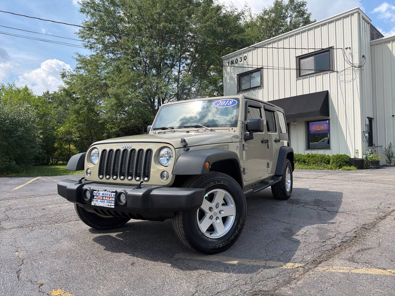 2018 Jeep Wrangler JK Unlimited Sport S Image 2 of 33