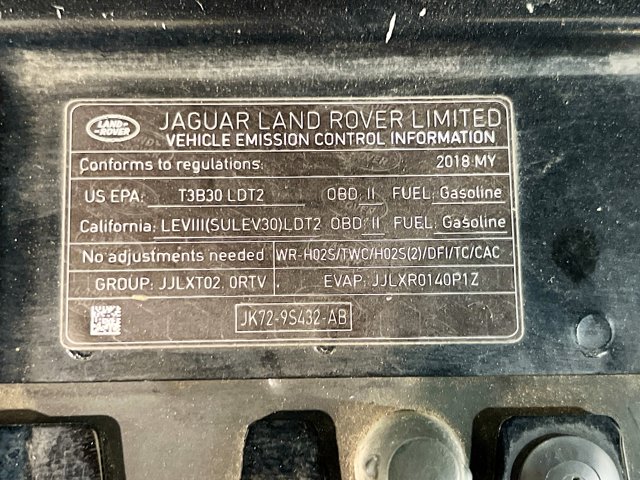 2018 Land Rover Range Rover Evoque SE Image 23 of 25