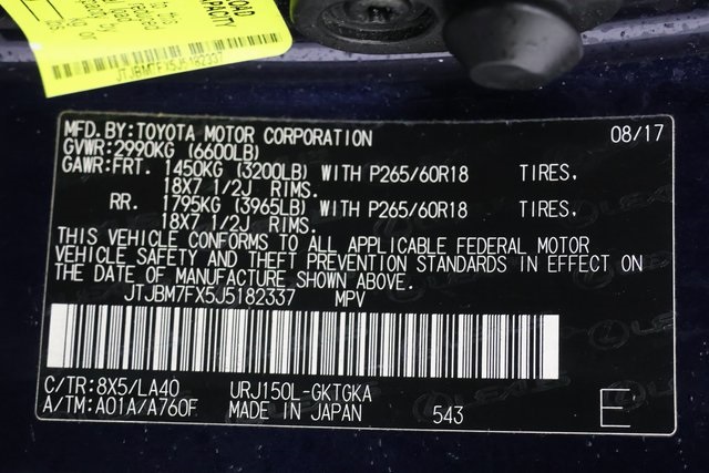 2018 Lexus GX 460 Premium Image 28 of 31