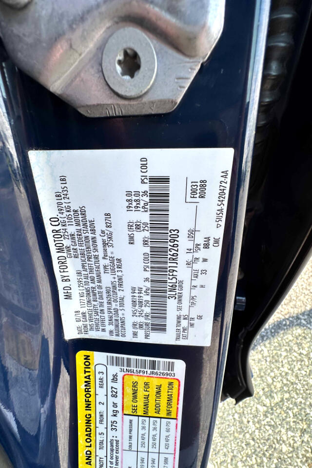 2018 Lincoln MKZ Reserve Image 20 of 24