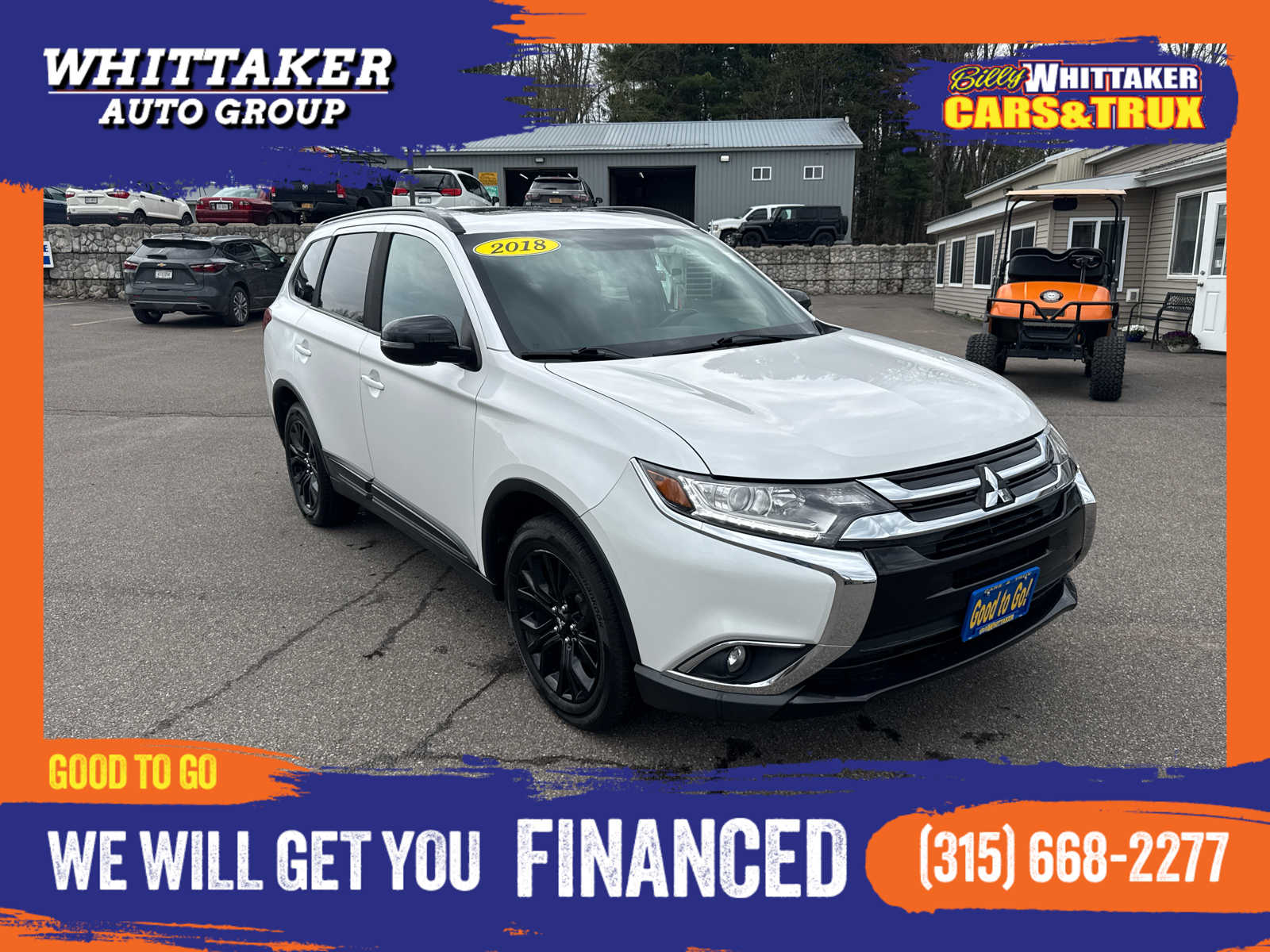 2018 Mitsubishi Outlander LE Image 3 of 29