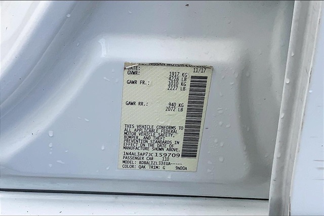 2018 Nissan Altima 2.5 SV Image 24 of 28