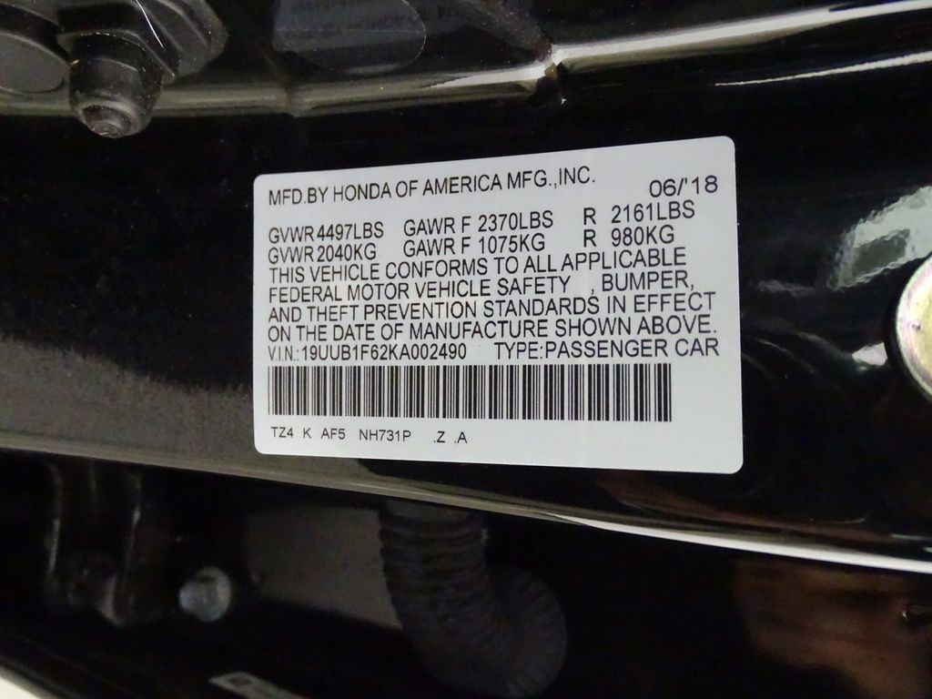 2019 Acura TLX A-Spec Image 34 of 48