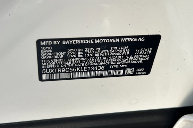 2019 BMW X3 xDrive30i Image 24 of 30