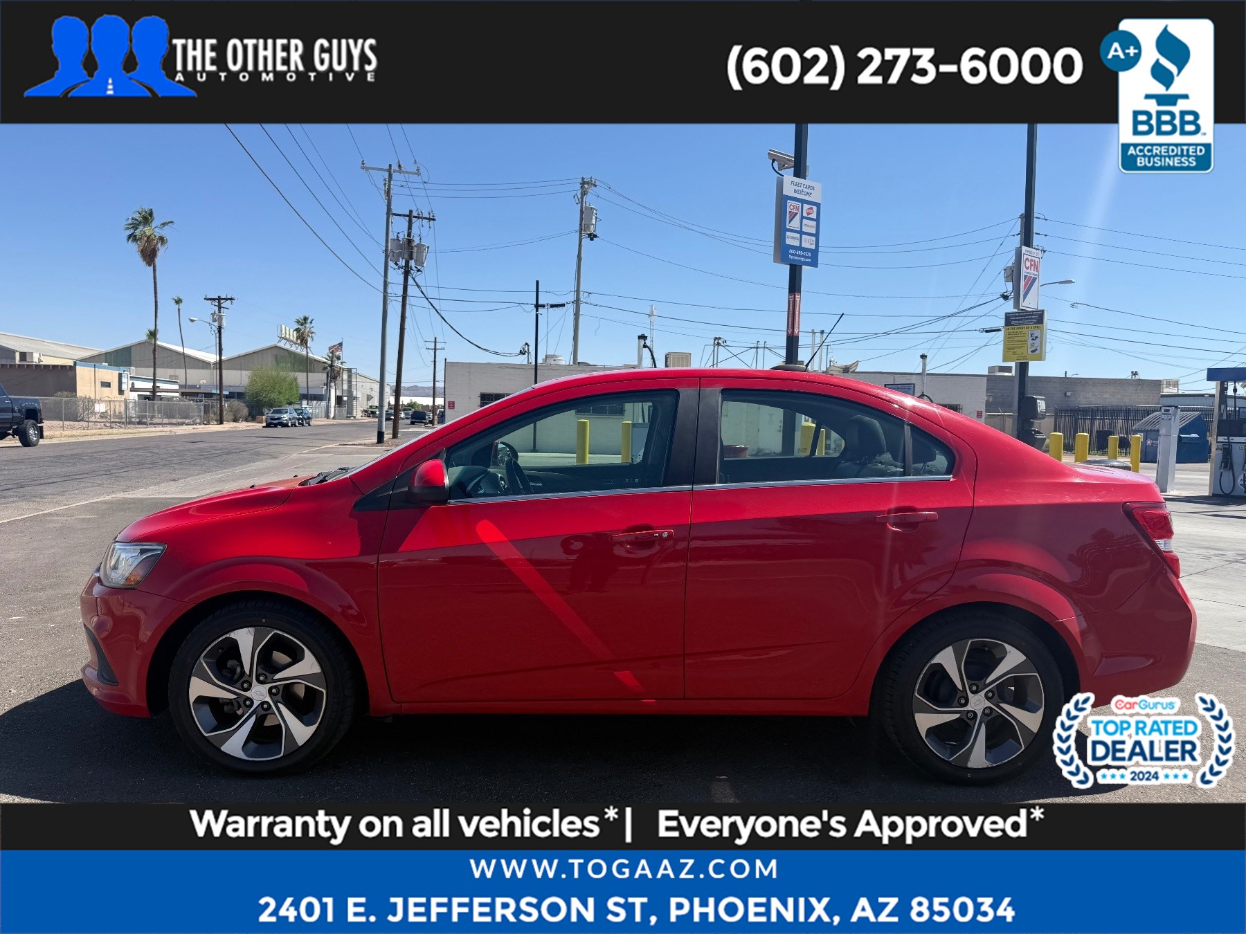 2019 Chevrolet Sonic Premier Image 2 of 20