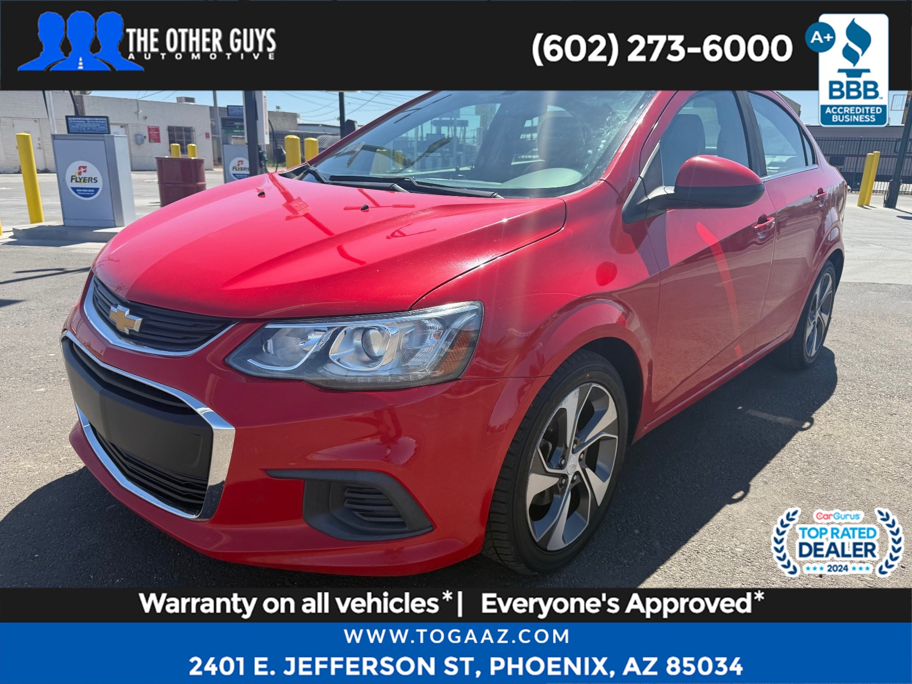 2019 Chevrolet Sonic Premier Image 3 of 20