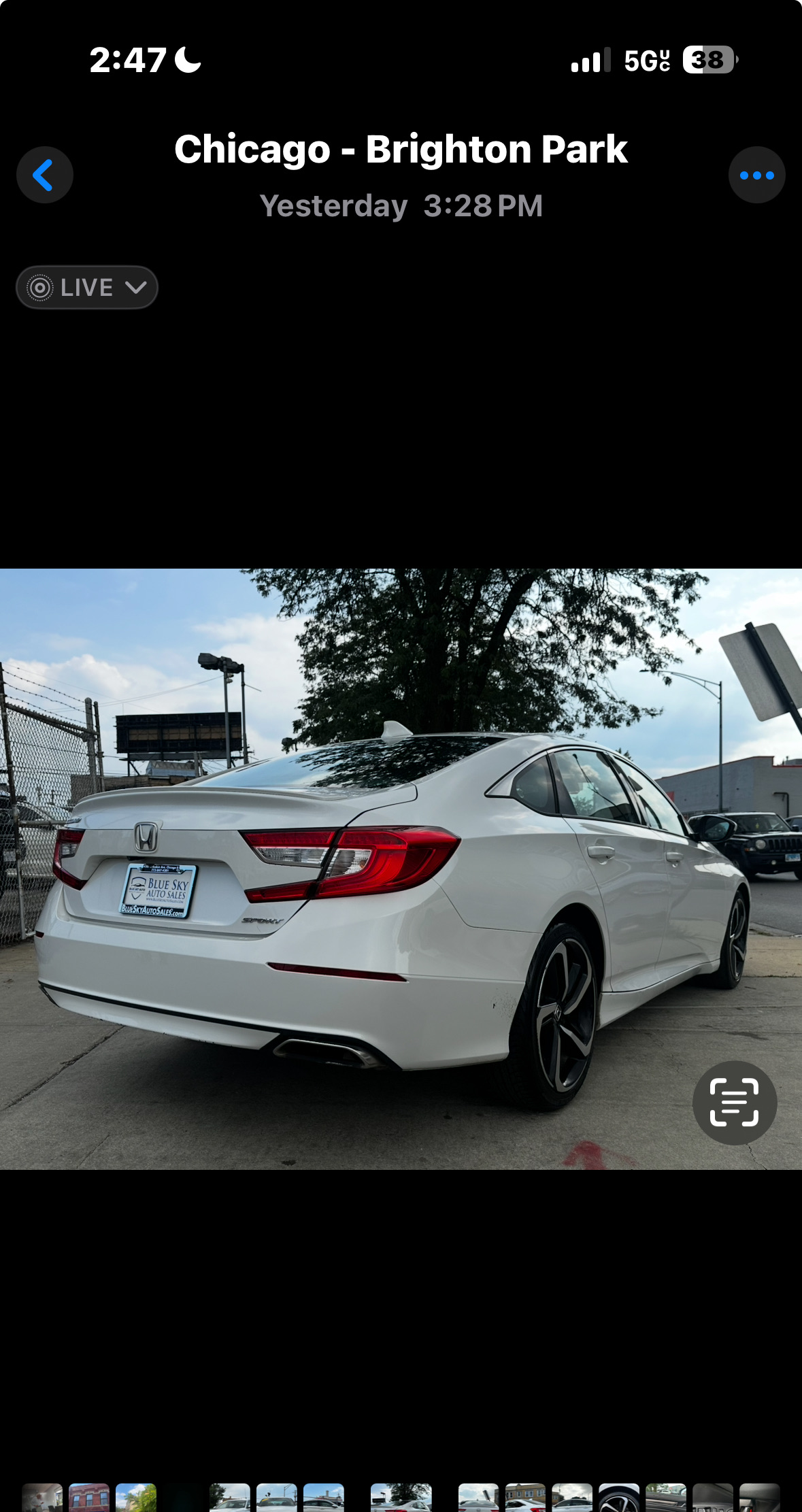 2019 Honda Accord Sport 1.5T Image 5 of 36