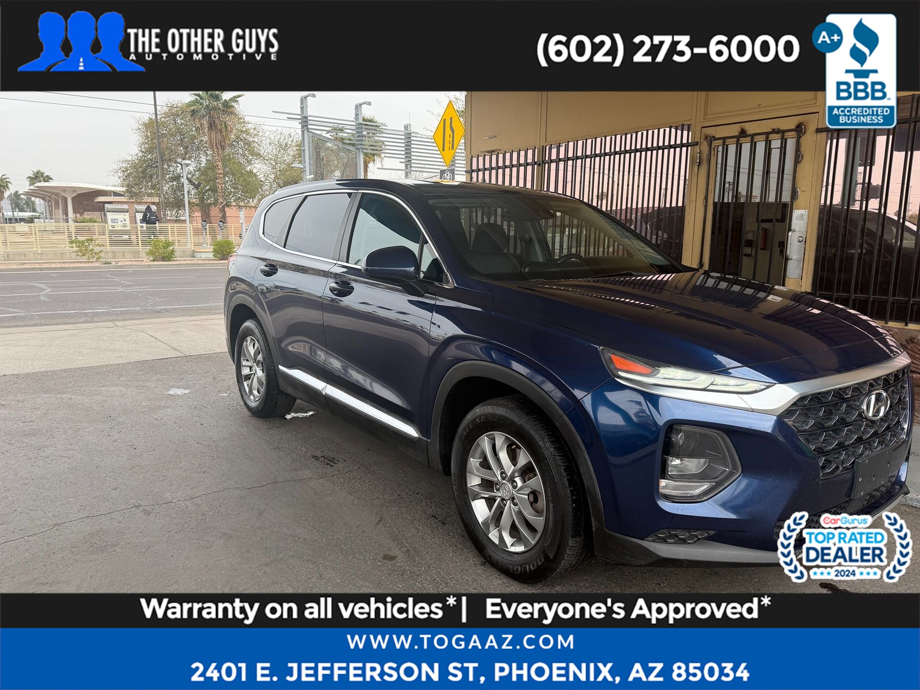 2019 Hyundai Santa Fe SE Image 3 of 21