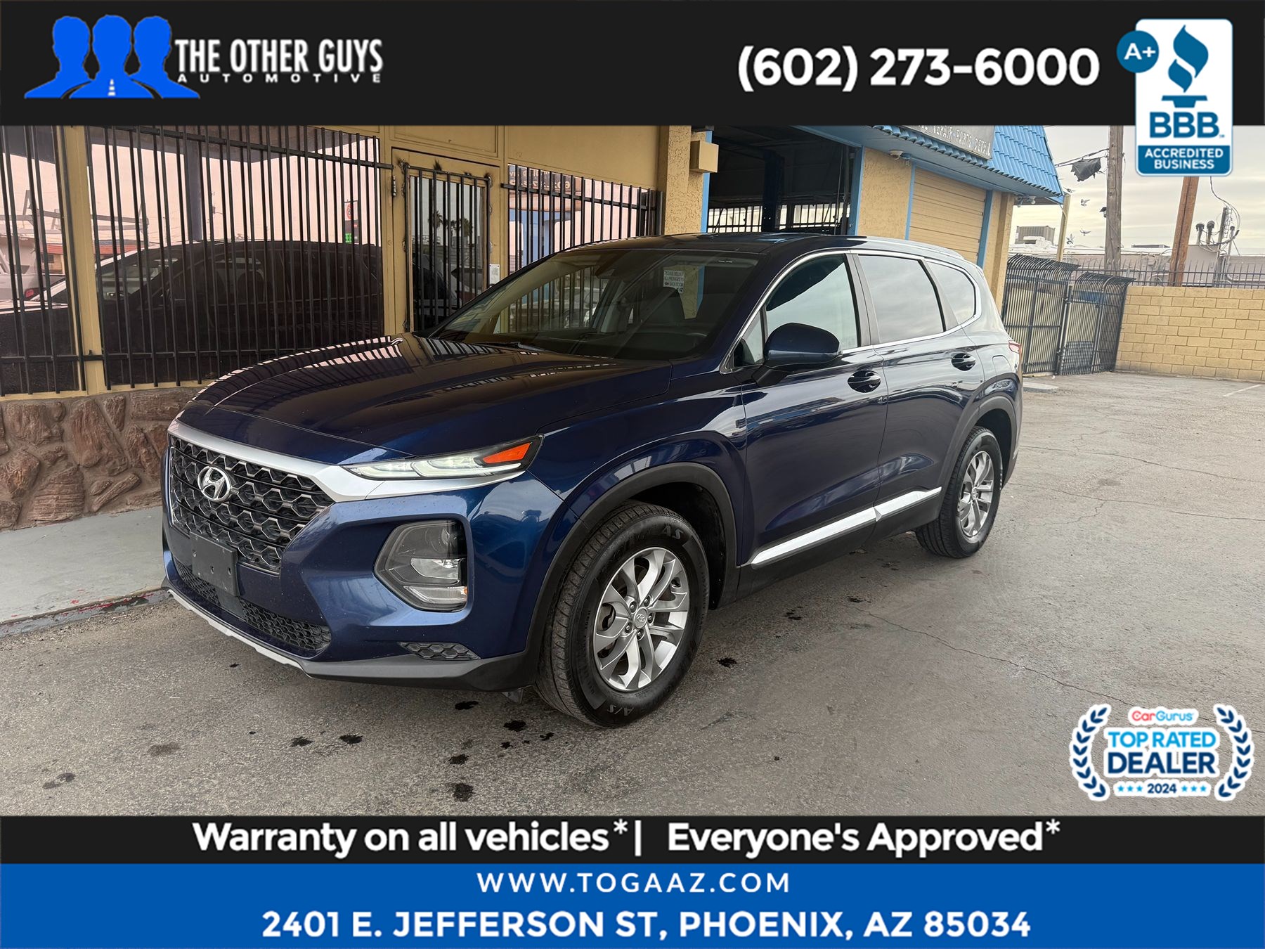 2019 Hyundai Santa Fe SE Image 1 of 21