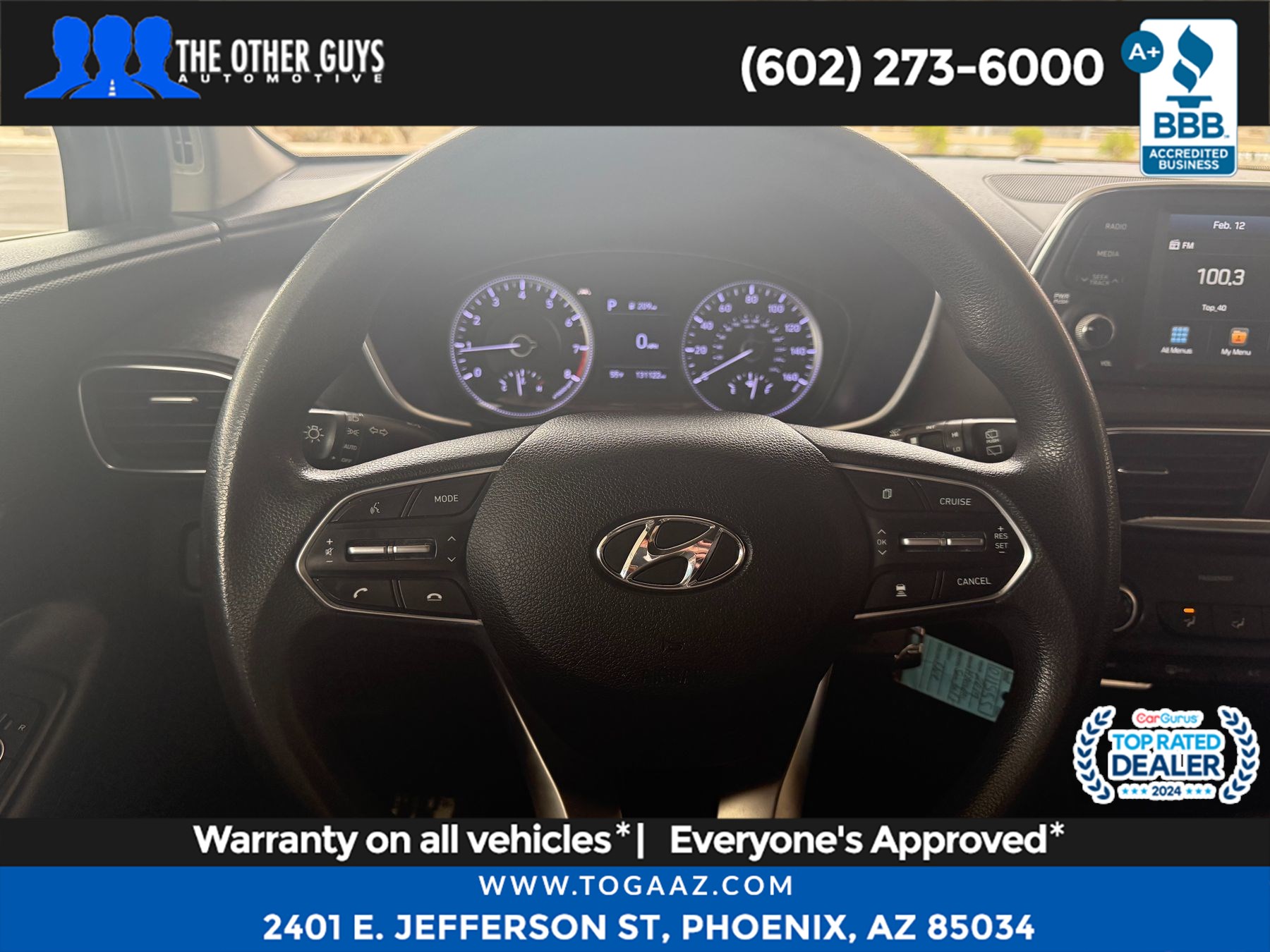 2019 Hyundai Santa Fe SE Image 17 of 21