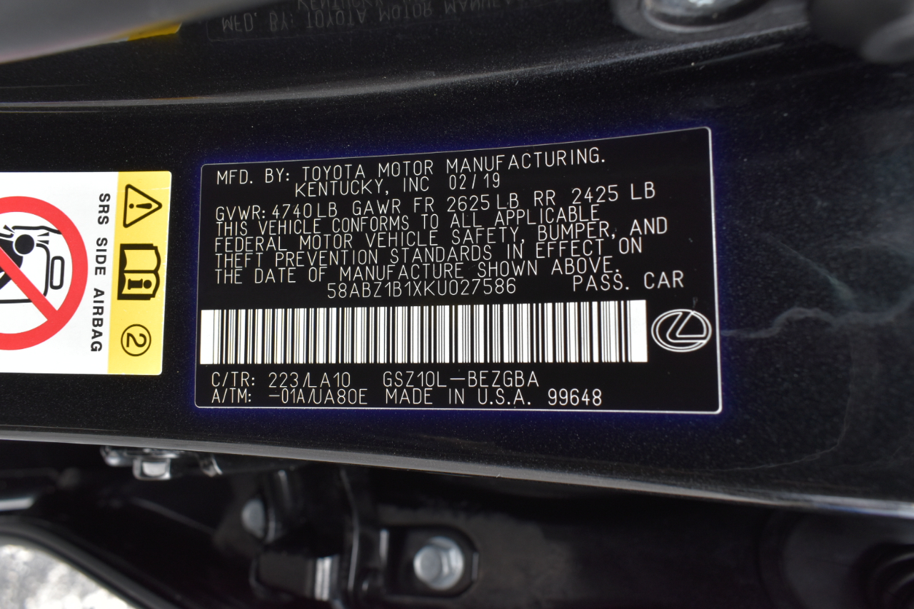 2019 Lexus ES Image 38 of 48