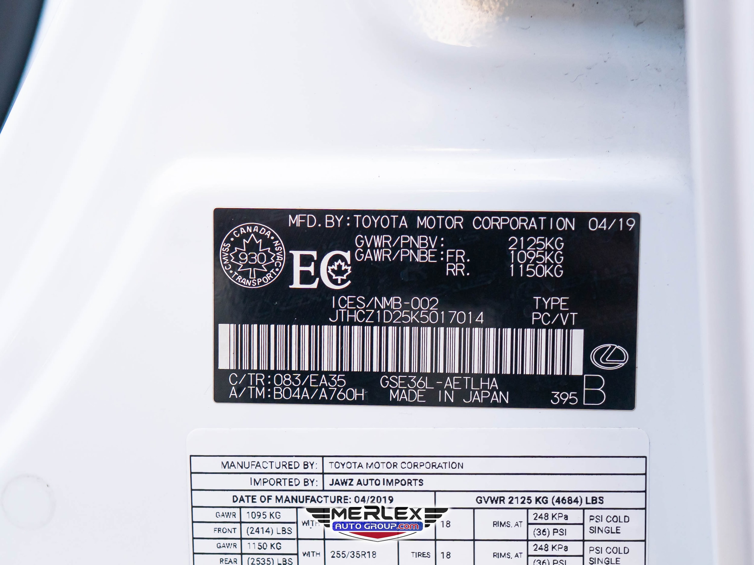 2019 Lexus IS 350 F Sport Image 38 of 51