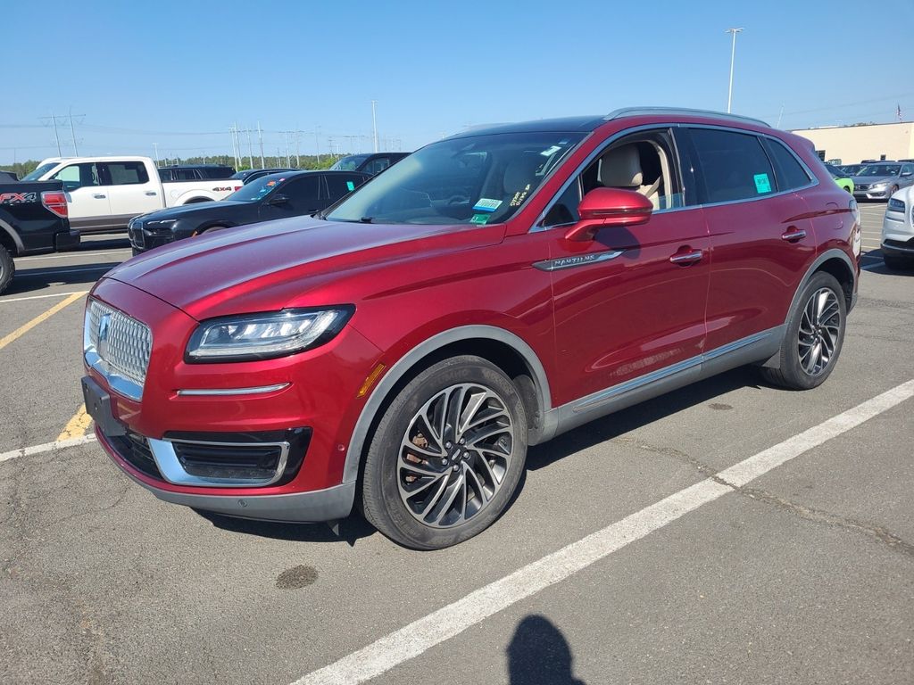 2019 Lincoln Nautilus Reserve Image 1 of 8