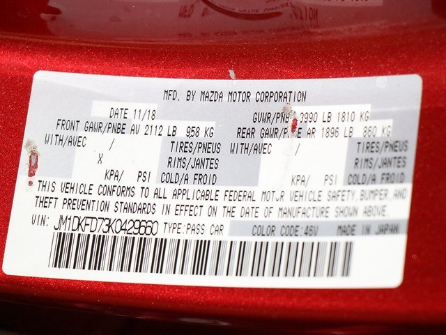 2019 Mazda CX-3 Grand Touring Image 33 of 37