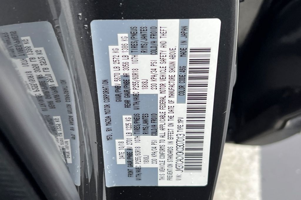 2019 Mazda CX-9 Touring Image 34 of 49