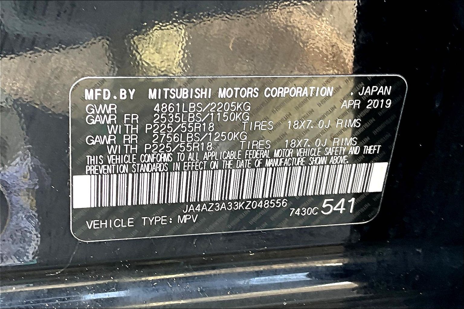 2019 Mitsubishi Outlander Image 28 of 32