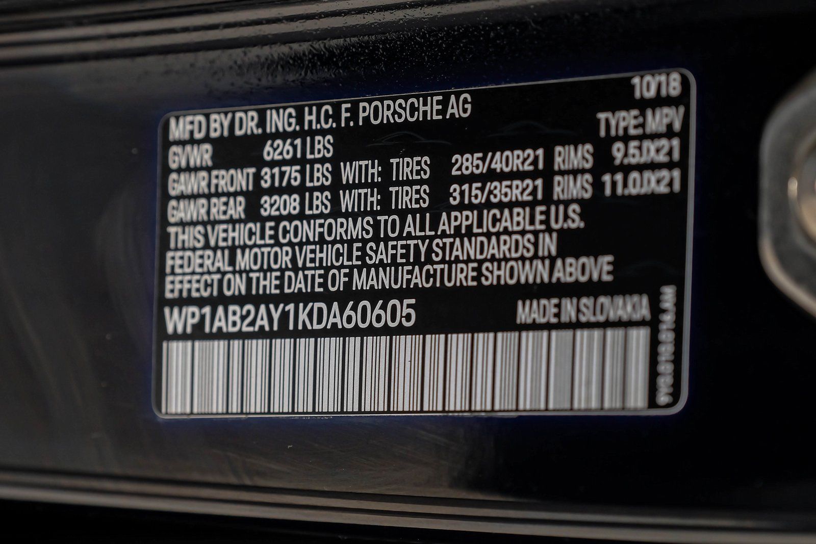 2019 Porsche Cayenne S Image 42 of 53