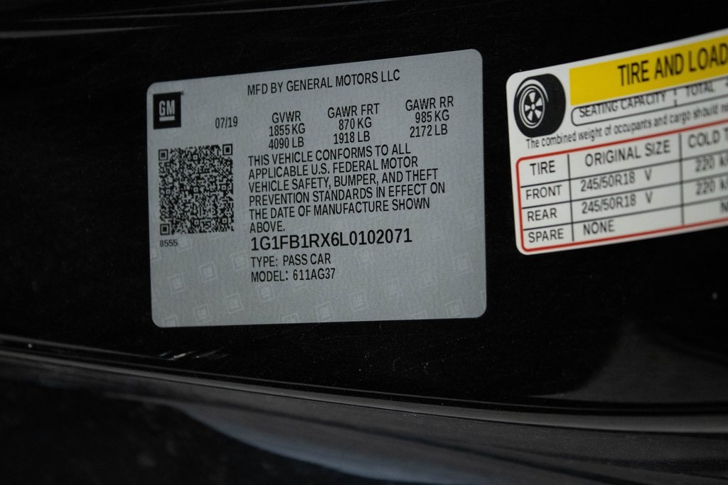 2020 Chevrolet Camaro 1LT Image 24 of 33