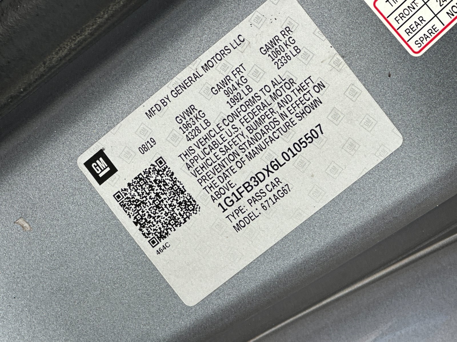 2020 Chevrolet Camaro 1LT Image 26 of 28