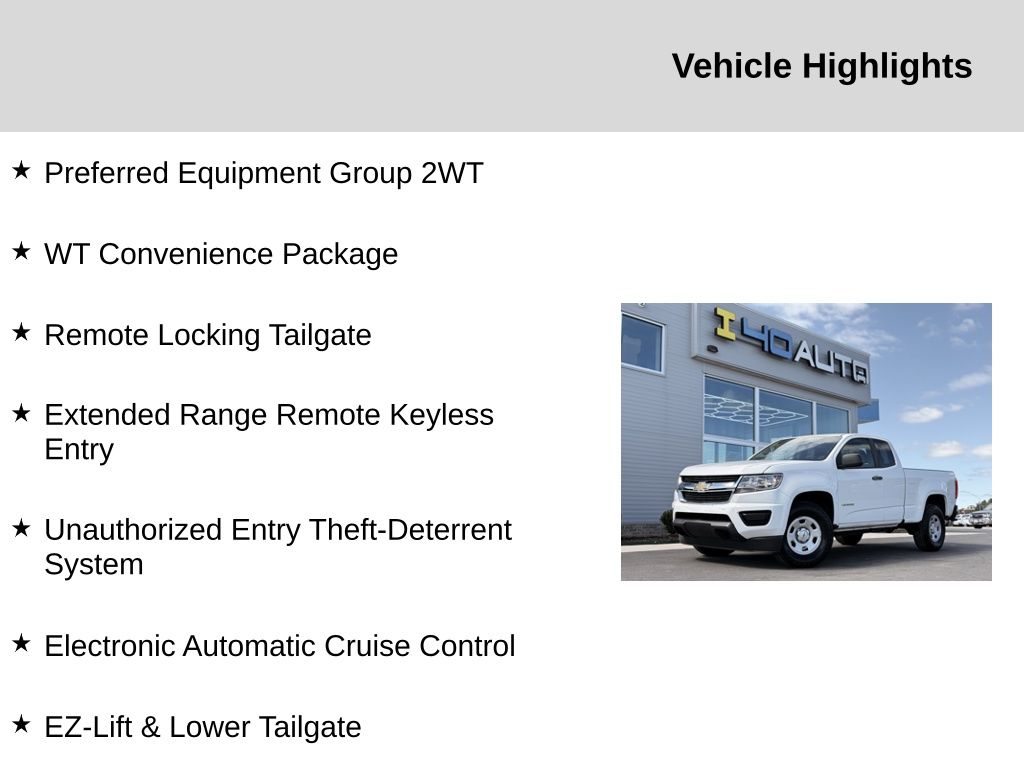2020 Chevrolet Colorado Work Truck Image 31 of 36