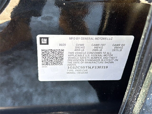 2020 Chevrolet Malibu LS Image 22 of 27