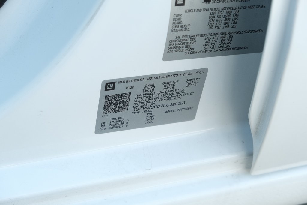 2020 Chevrolet Silverado 1500 LT Image 20 of 36