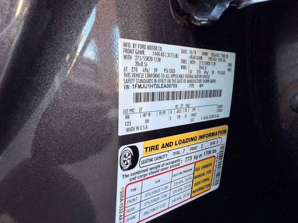 2020 Ford Expedition XLT Image 23 of 31