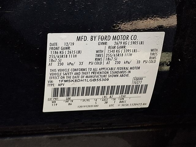 2020 Ford Explorer XLT Image 26 of 43