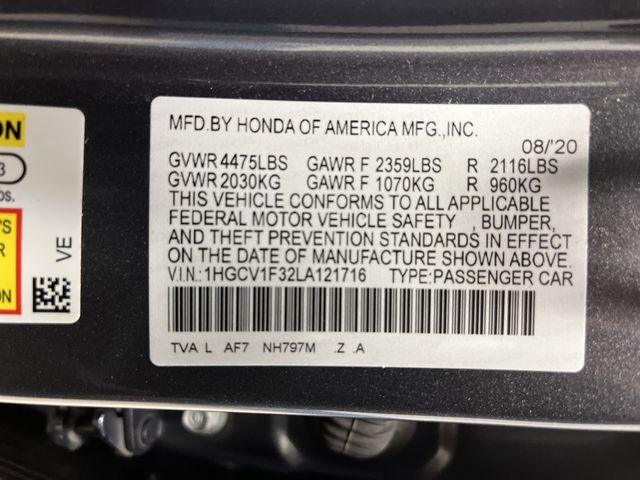 2020 Honda Accord Sport Image 28 of 33