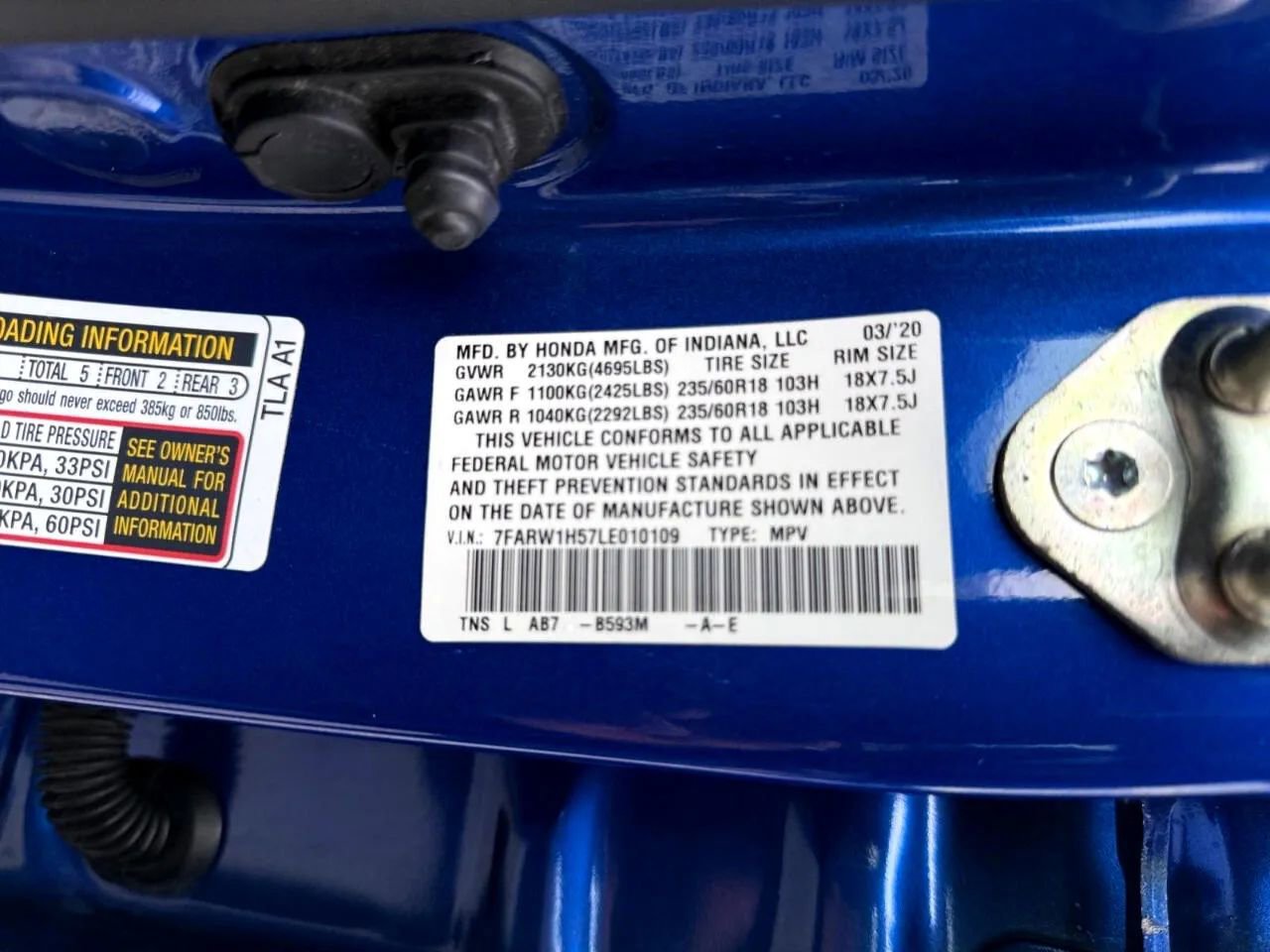 2020 Honda CR-V EX Image 25 of 28