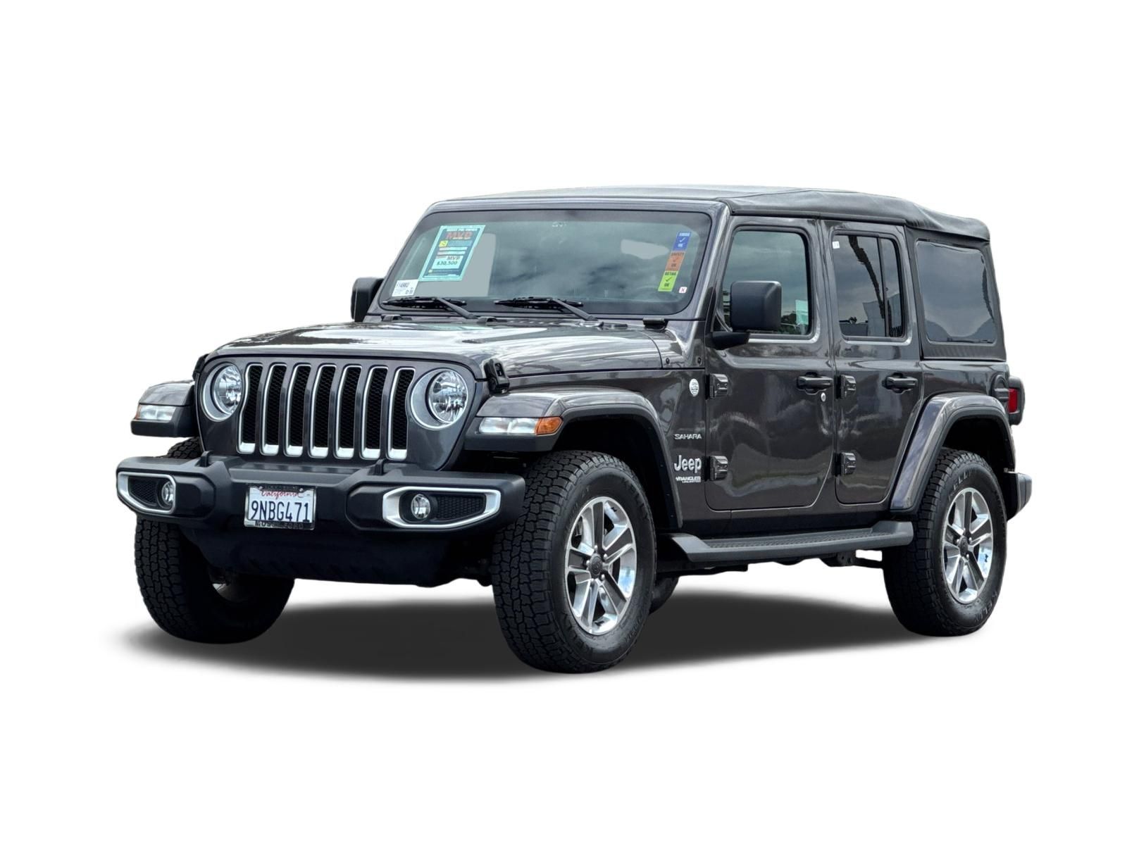 2020 Jeep Wrangler Unlimited Sahara Image 1 of 38