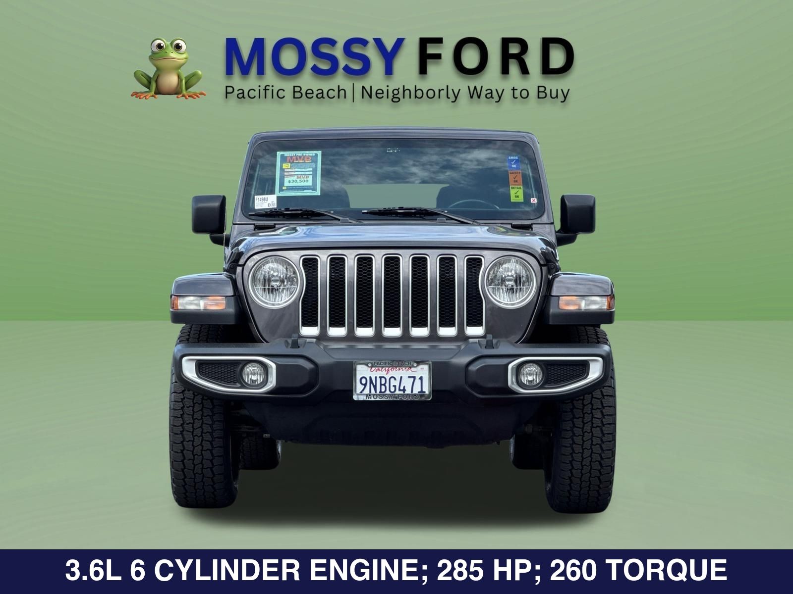 2020 Jeep Wrangler Unlimited Sahara Image 3 of 38