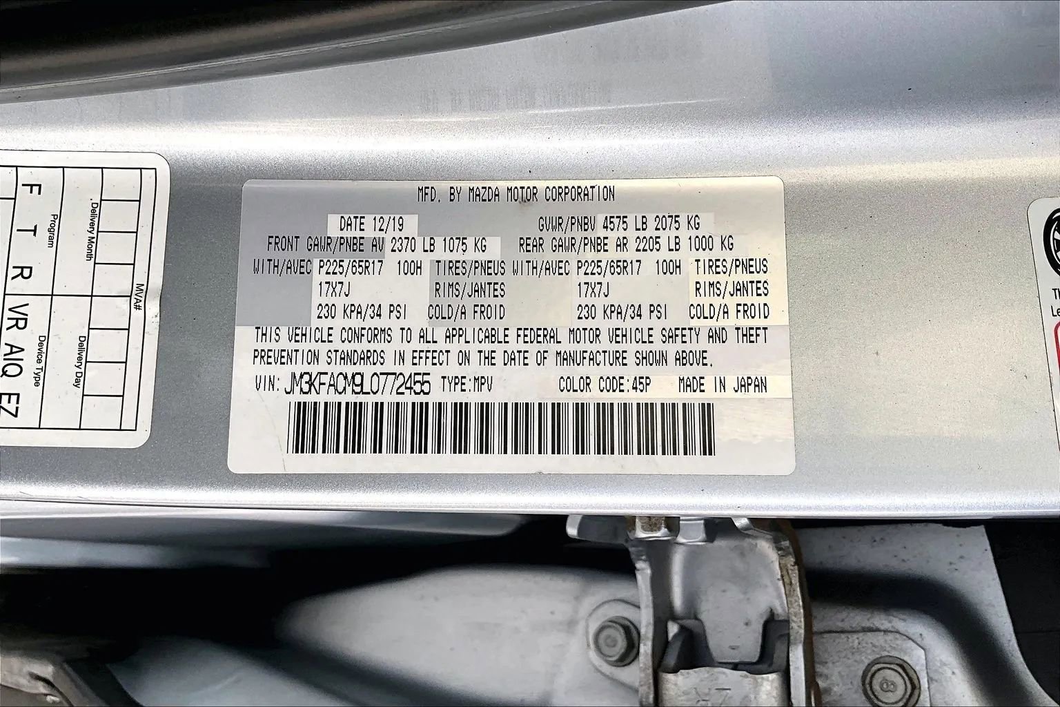 2020 Mazda CX-5 Touring Image 27 of 31