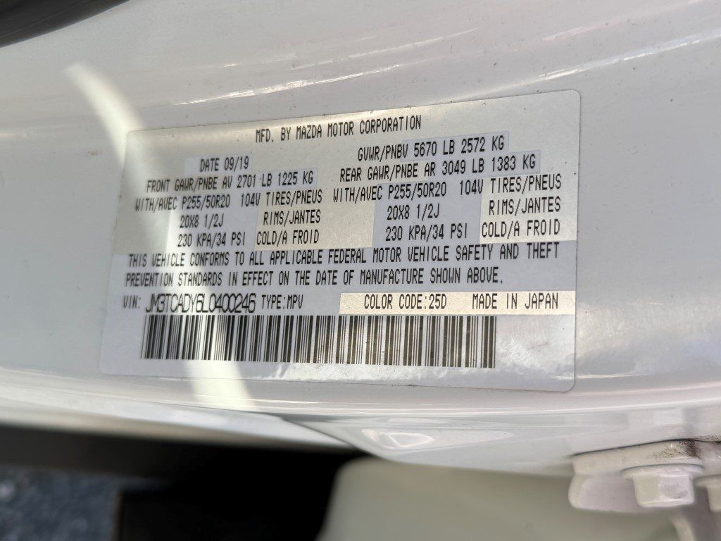 2020 Mazda CX-9 Grand Touring Image 29 of 35