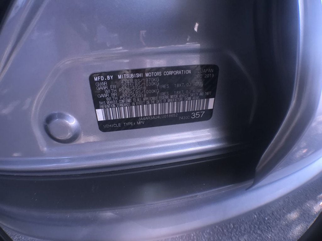 2020 Mitsubishi Outlander Sport ES 2.0 Image 20 of 23