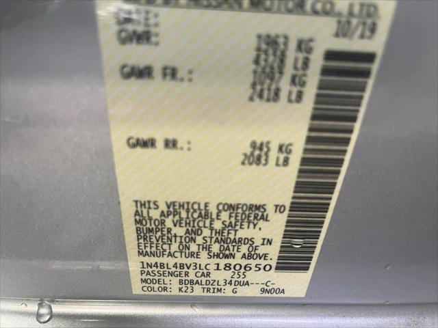 2020 Nissan Altima 2.5 S Image 16 of 25