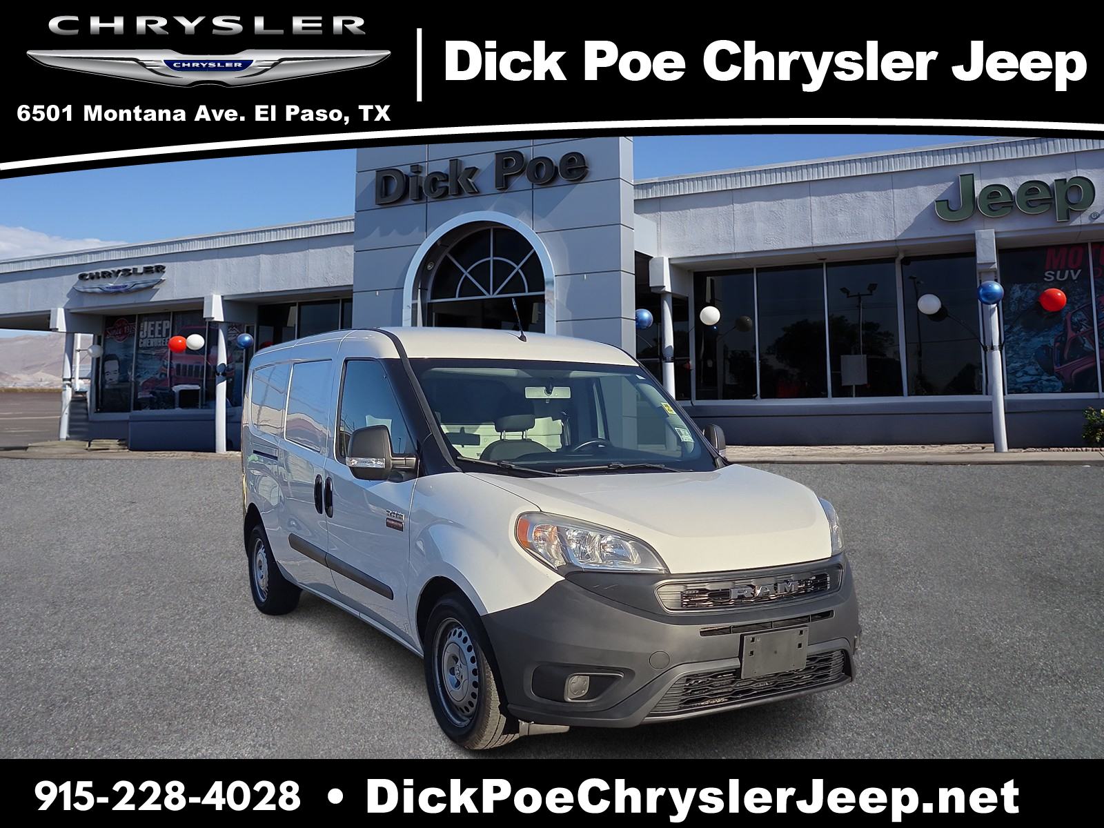 2020 Ram ProMaster Tradesman Image 2 of 12