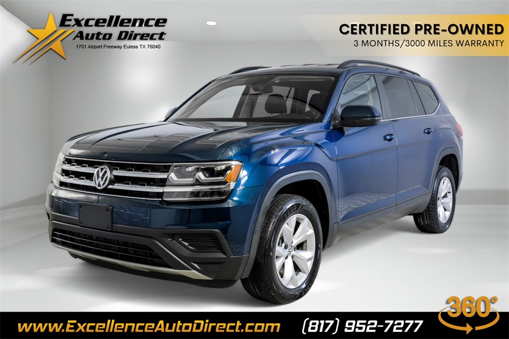 2020 Volkswagen Atlas 2.0T S Image 1 of 61