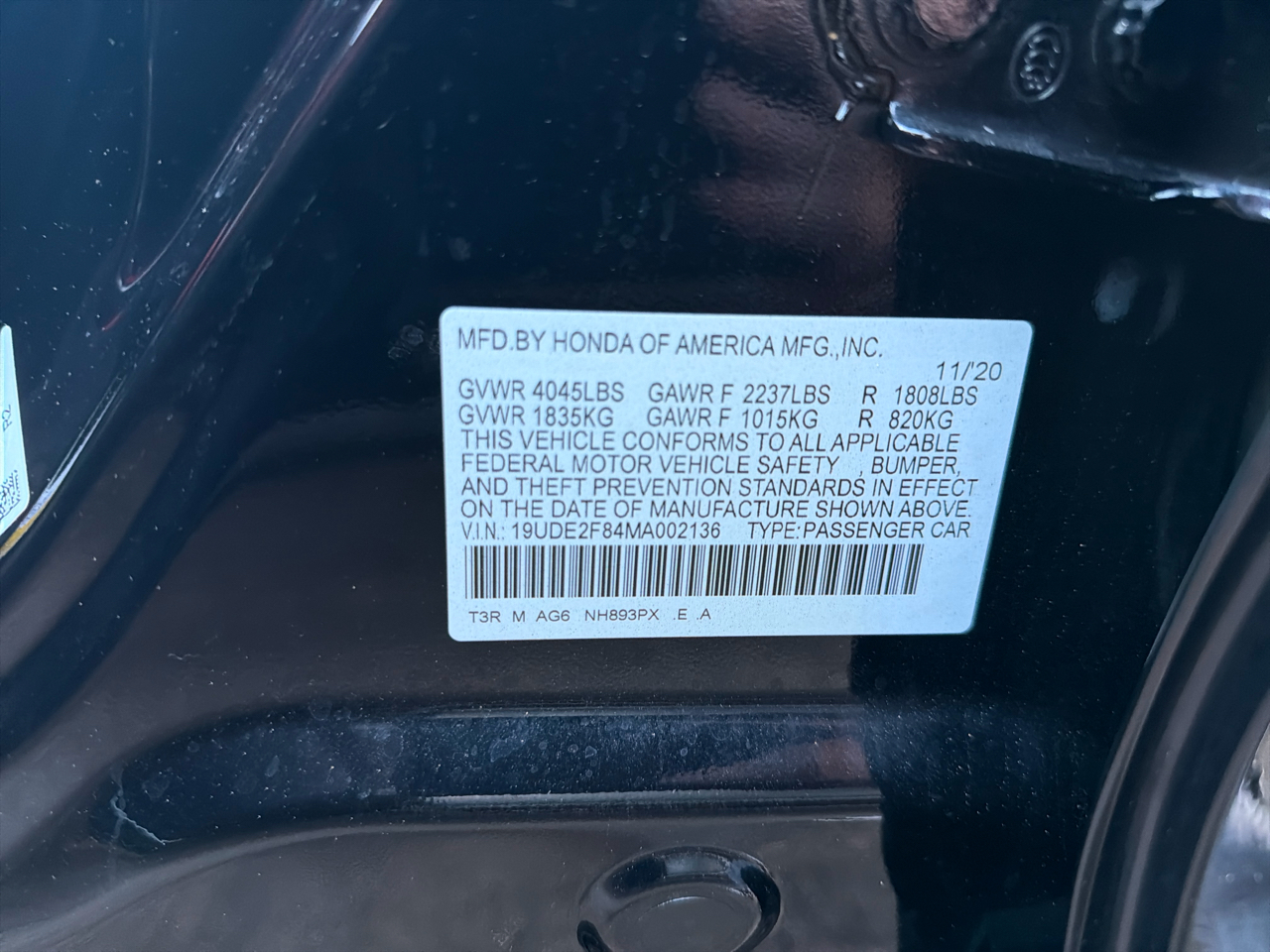 2021 Acura ILX Technology A-Spec Image 25 of 30