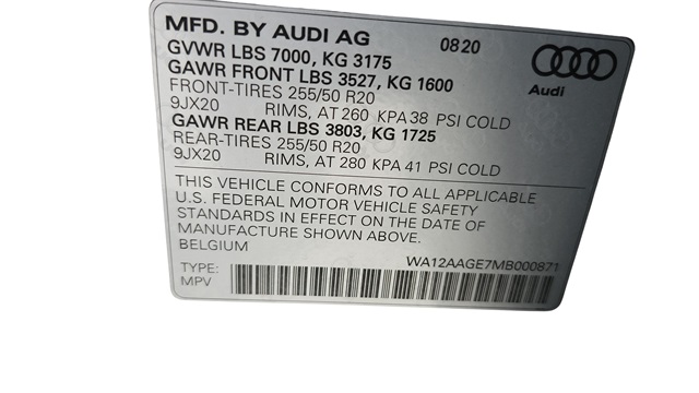 2021 Audi e-tron Sportback Premium Plus Image 40 of 46