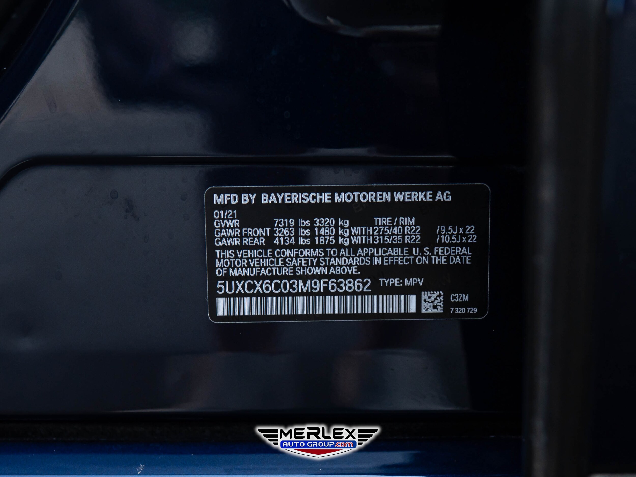 2021 BMW X7 M50i Image 47 of 61