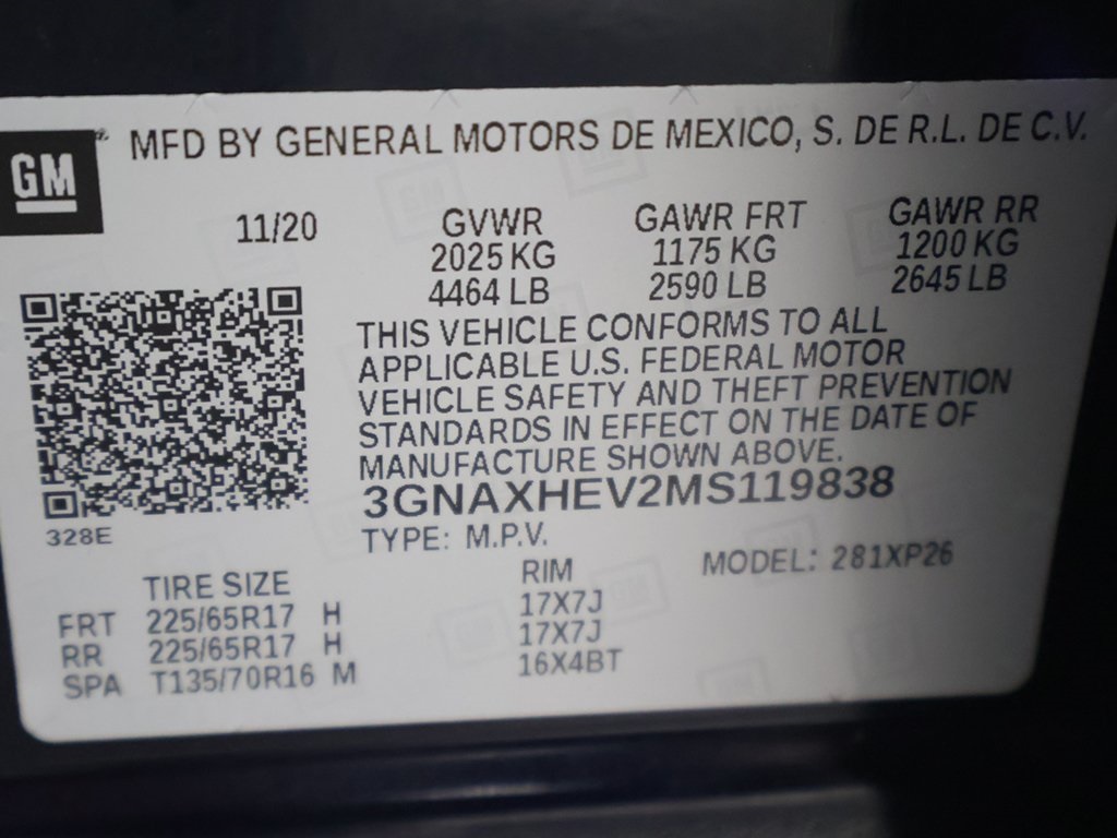 2021 Chevrolet Equinox LS Image 39 of 47