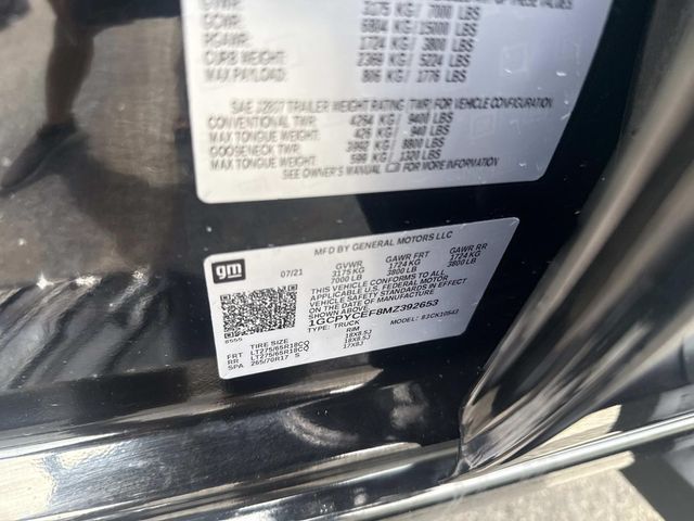 2021 Chevrolet Silverado 1500 Custom Trail Boss Image 27 of 33