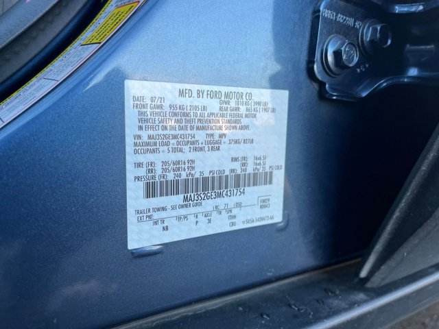 2021 Ford EcoSport SE Image 32 of 38