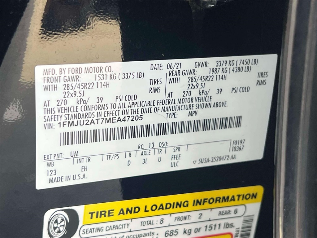 2021 Ford Expedition Limited Image 30 of 36