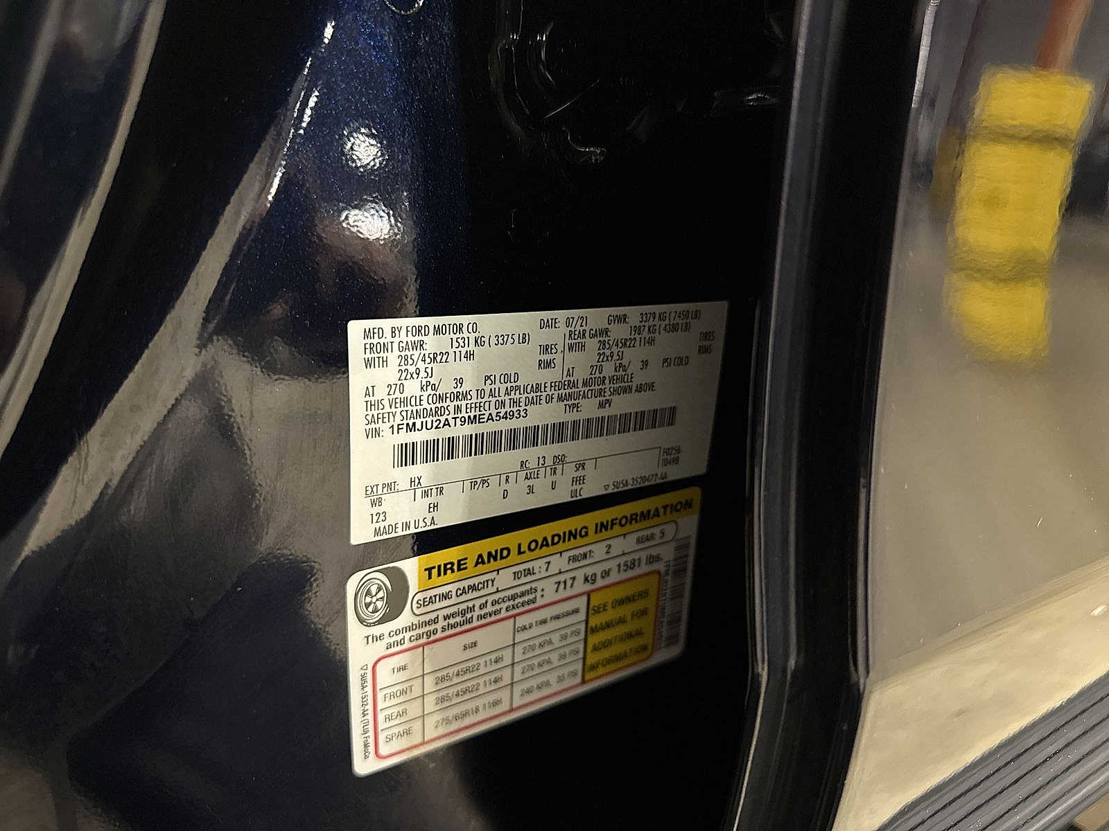 2021 Ford Expedition Limited Image 29 of 37